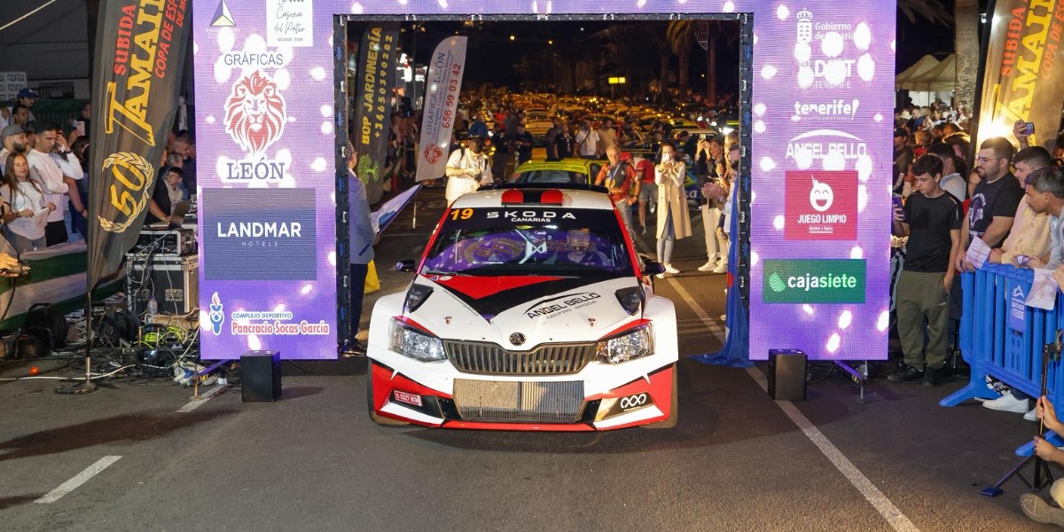 Ceremonia de salida de la prueba