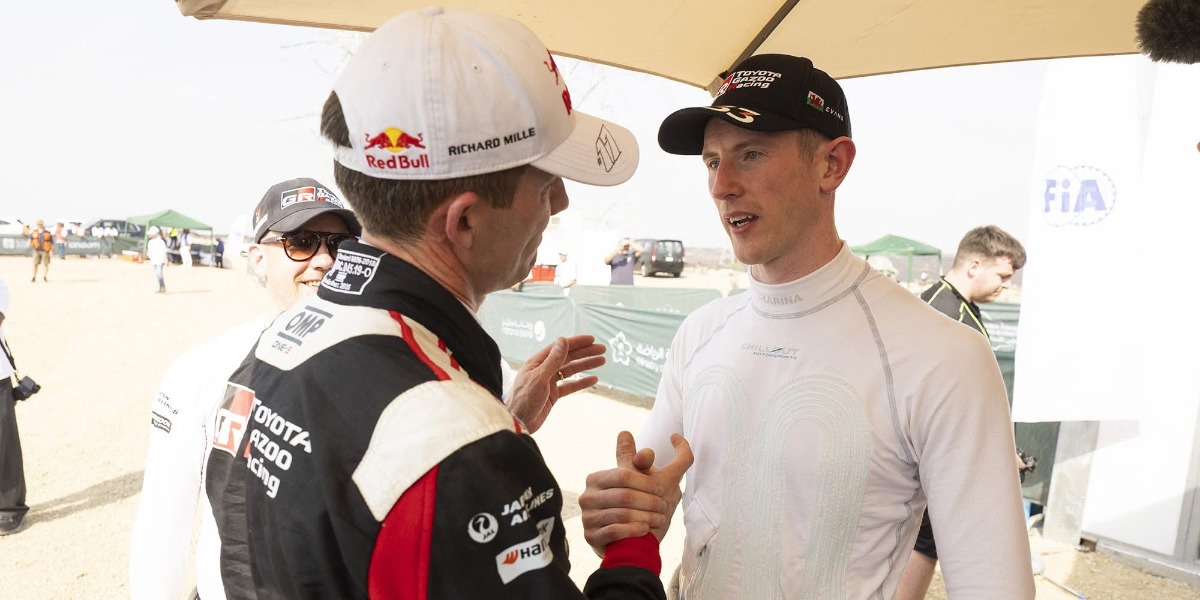 Sébastien Ogier y Elfyn Evans