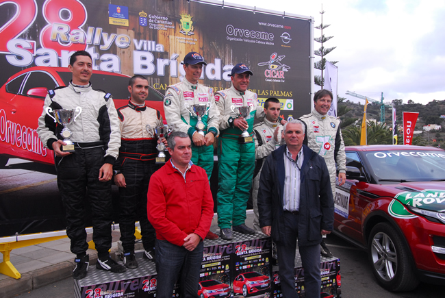 Podium del Santa Brígida