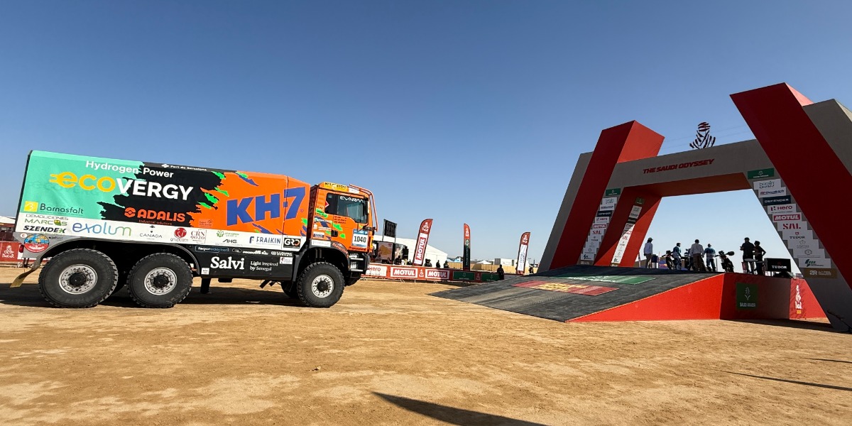 KH-7 ECOVERGY Team en el Rally Dakar KH-7 ECOVERGY Team en el Rally Dakar