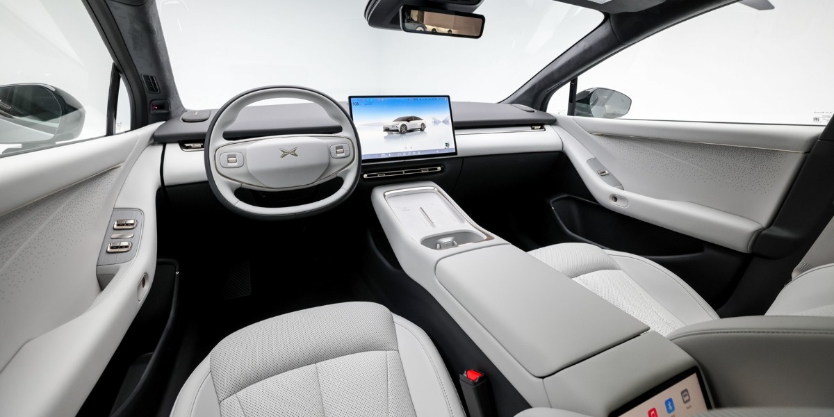 Interior del XPENG P7+