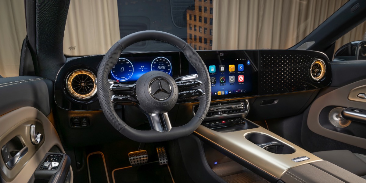 Interior del Mercedes-Benz CLA