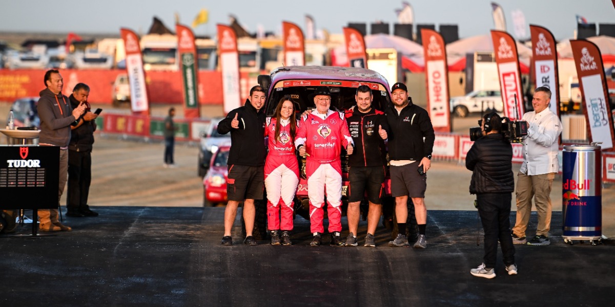 El equipo Dakar por la Vida