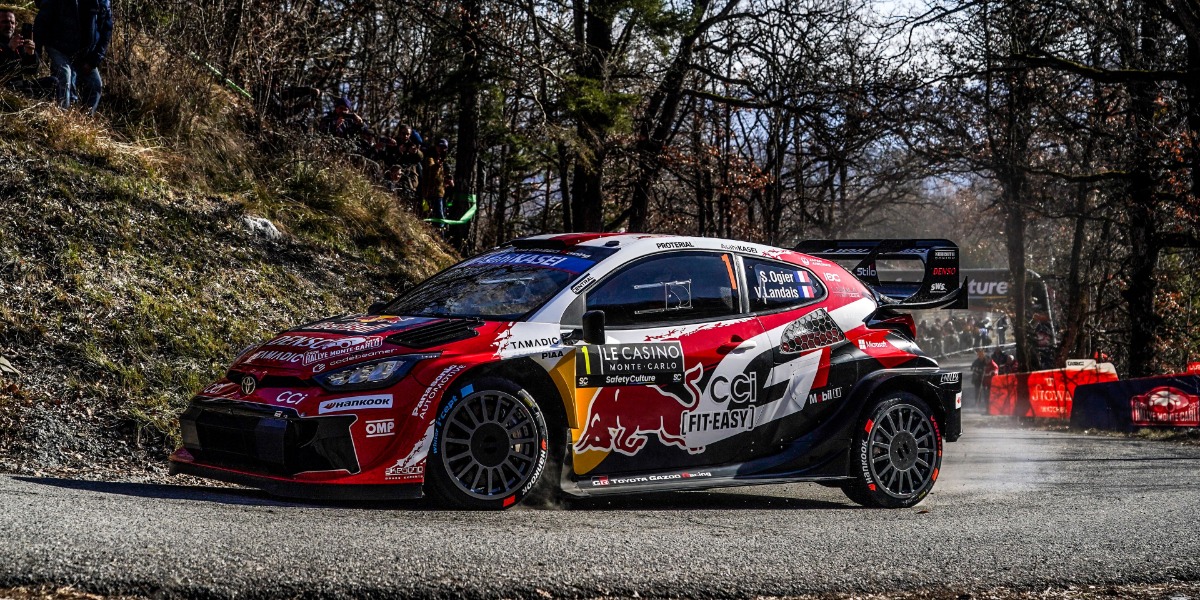 Sébastien Ogier en Montecarlo - Foto: @World / Red Bull Content Pool
