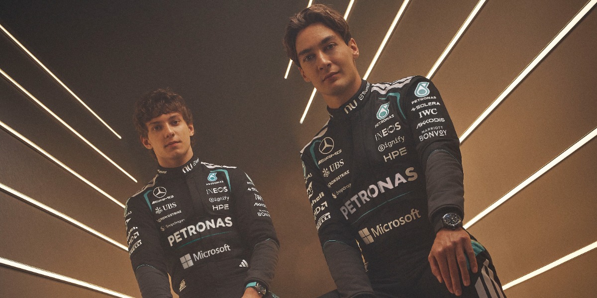 Kimi Antonelli y George Russell - Foto: Mercedes-Benz Group AG