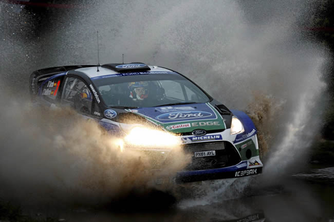 Dani Sordo es tercero provisional