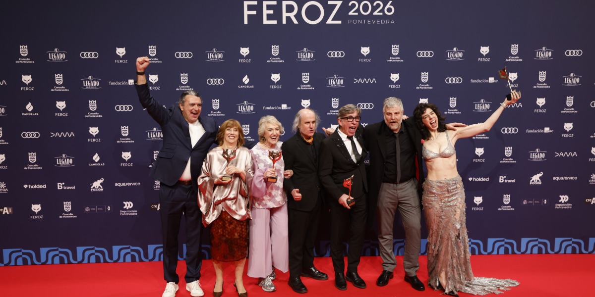 Momento de la gala de los Premios Feroz