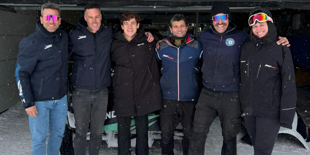 Franco Colapinto en las Andbank GSeries