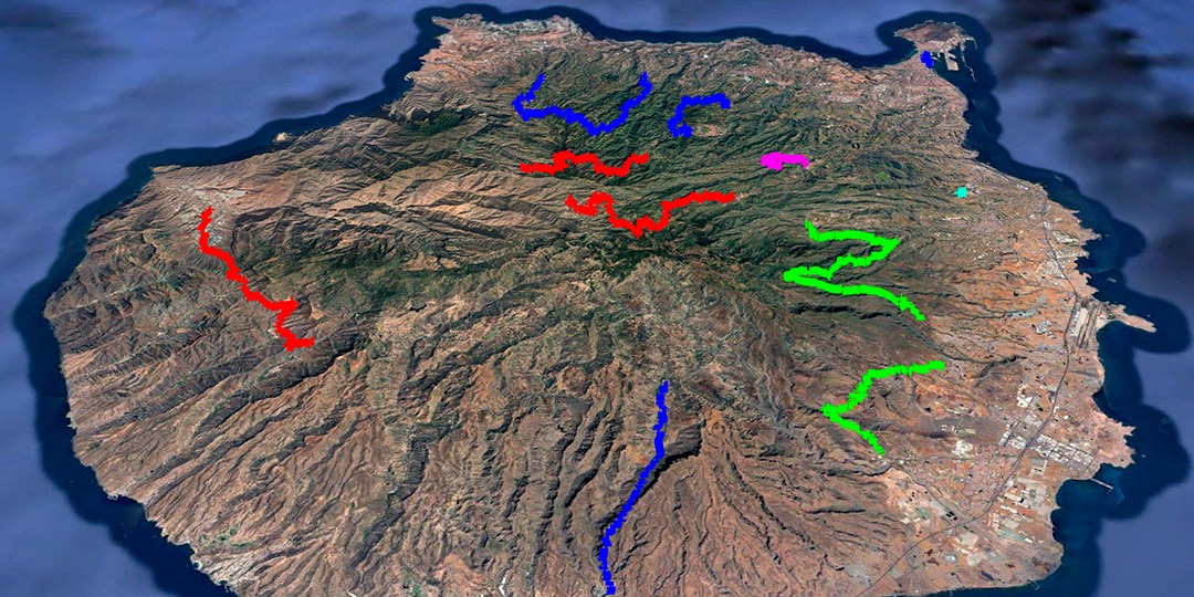 Mapa del 50 Rally Islas Canarias - Rally de España WRC 2026