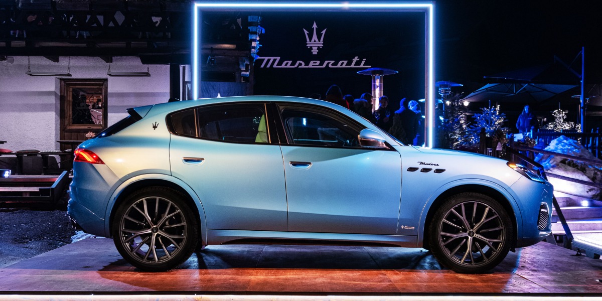Maserati presente en Cortina