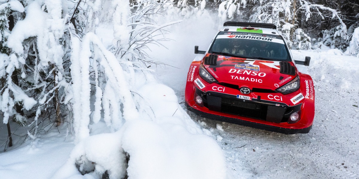 Elfyn Evans en el Rally de Suecia - Foto: Jaanus Ree / Red Bull Content Pool