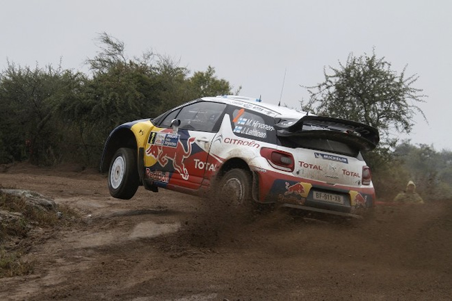 Mikko Hirvonen en Argentina