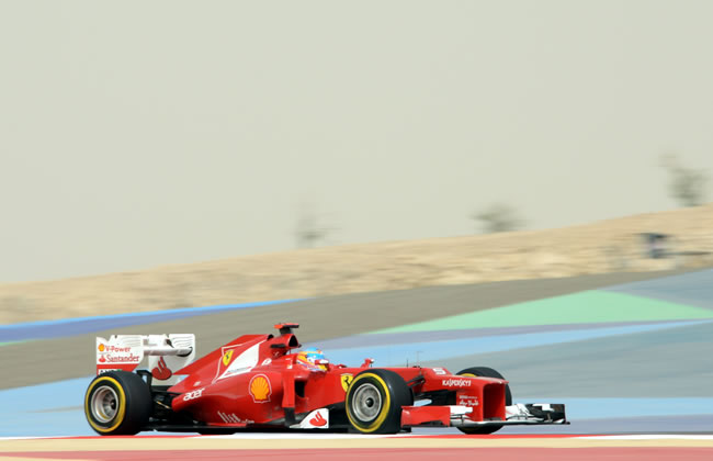 Fernando Alonso en Bahréin