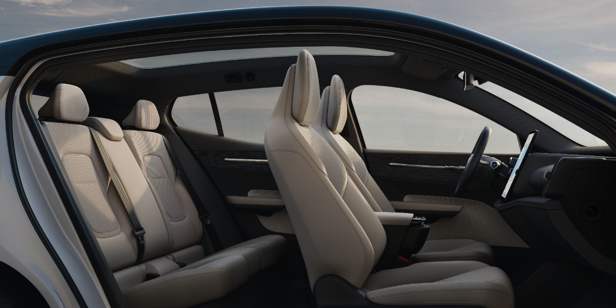 Interior del Volvo EX30