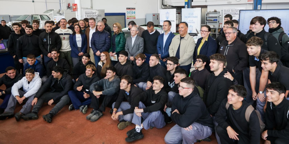 Momento de la jornada en el IES La Orotava