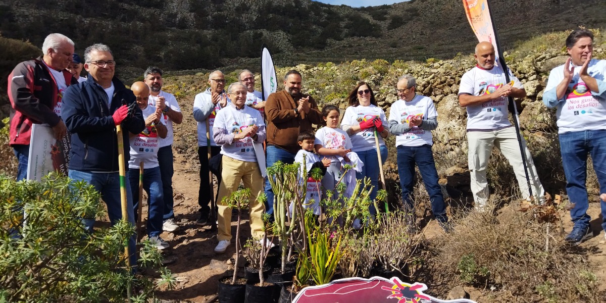 Imagen de la anterior jornada de plantación realizada