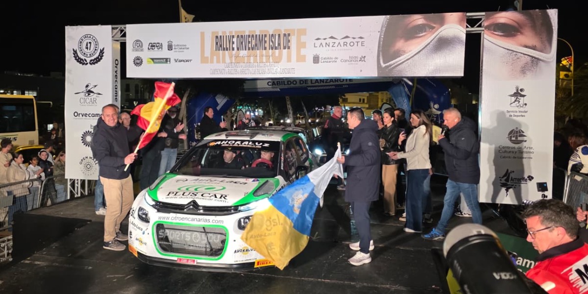 Ceremonia de salida de la prueba