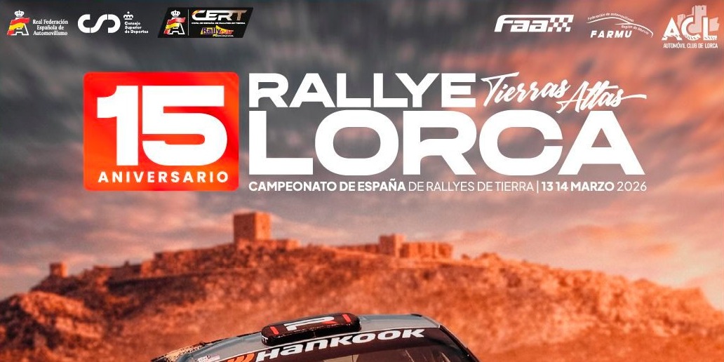 15º Rallye Tierra Altas de Lorca 2026