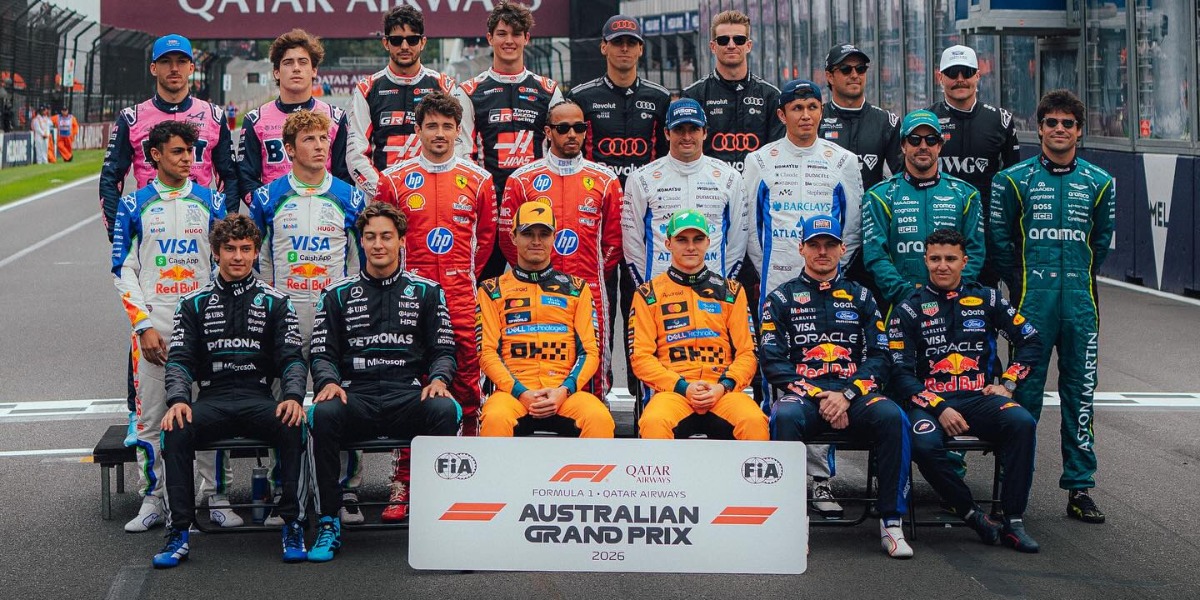 Parrilla completa de la temporada 2026 - Foto: Oracle Red Bull Racing