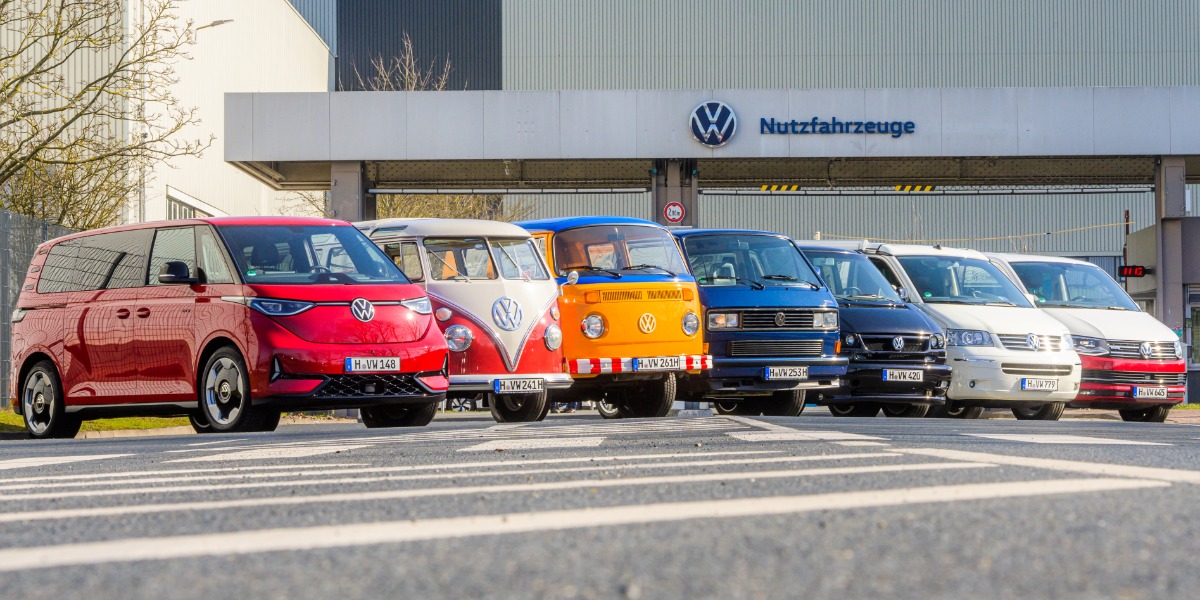  70º aniversario de Volkswagen Comerciales en Hannover