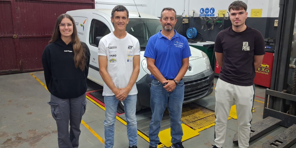 Sonia Peña, Rogelio Peñate, Sergio García y David Alemán