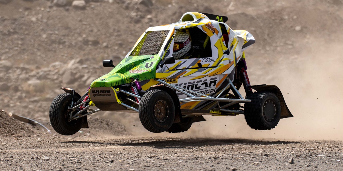 Óscar Dóniz en acción