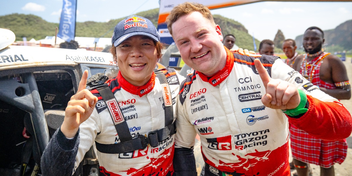 Takamoto Katsuta y Aaron Johnston - Foto: TOYOTA GAZOO Racing WRC Team