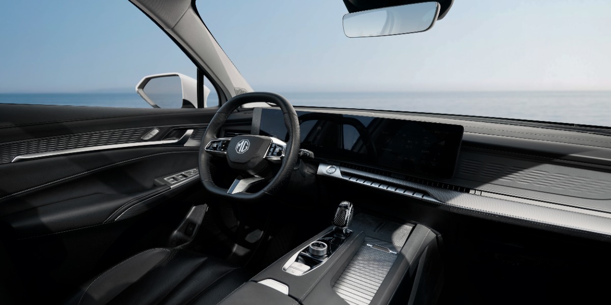 Interior del nuevo MGS9 PHEV