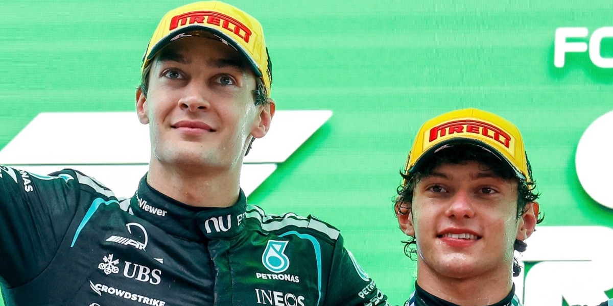 George Russell y Kimi Antonelli - Foto: Mercedes-AMG Petronas F1 Team