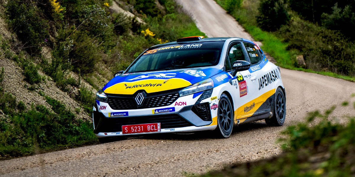 J. J. Pérez en el Rally La Nucía