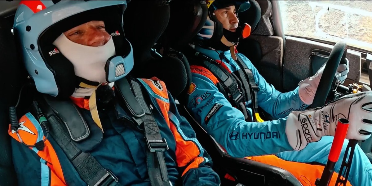 Codriving junto a Dani Sordo