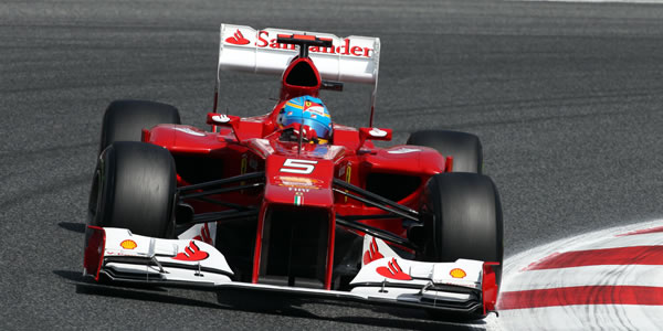 Fernando Alonso en el GP de España Fernando Alonso en el GP de España