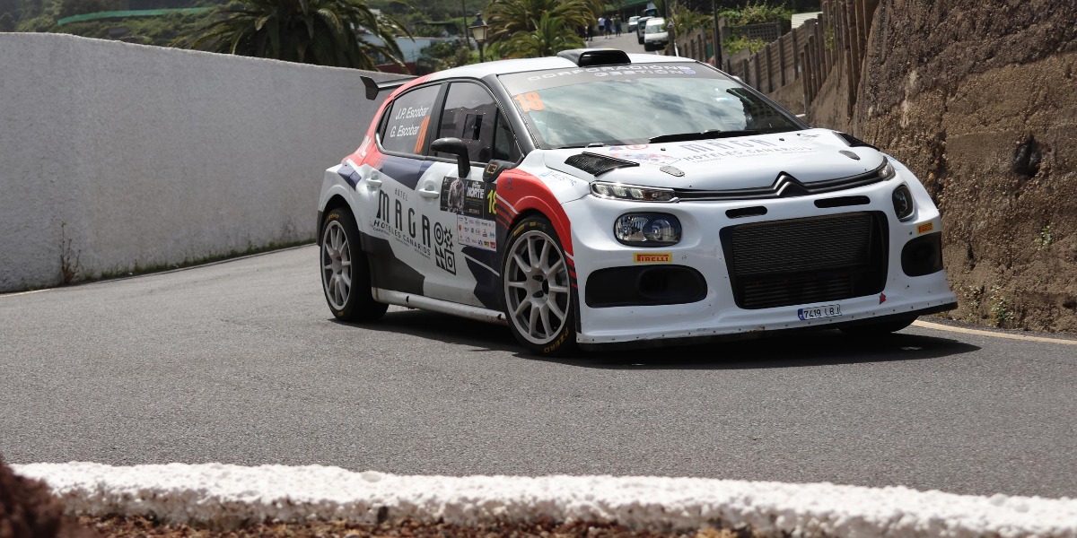 Juan Pedro y Gustavo Escobar consiguen completar el 42º Rallye Orvecame Norte