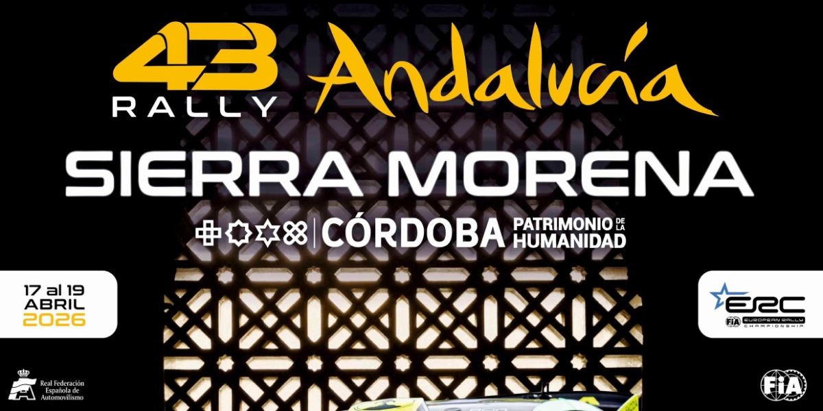 43º Rallye Sierra Morena ERC 2026