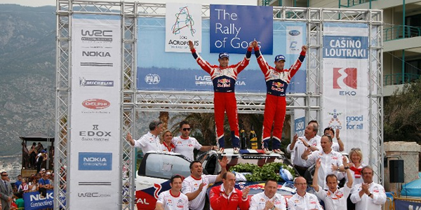 Loeb gana por tercera vez el Rally Acropolis 2012 Loeb gana por tercera vez el Rally Acropolis 2012