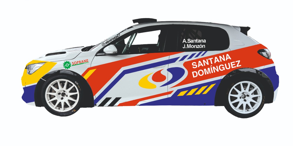 Álvaro Santana y Raúl Sánchez (Peugeot 208 Rally4)