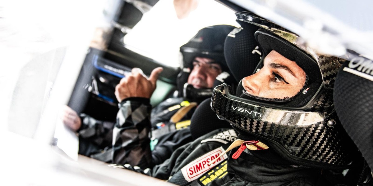 Andrea Lafarja y Germán Maune