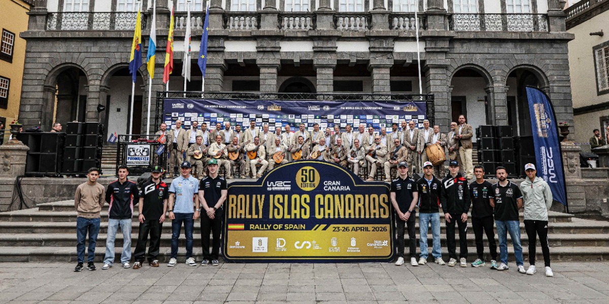 El 50 Rally Islas Canarias - Rally de España da comienzo en la Plaza de Santa Ana