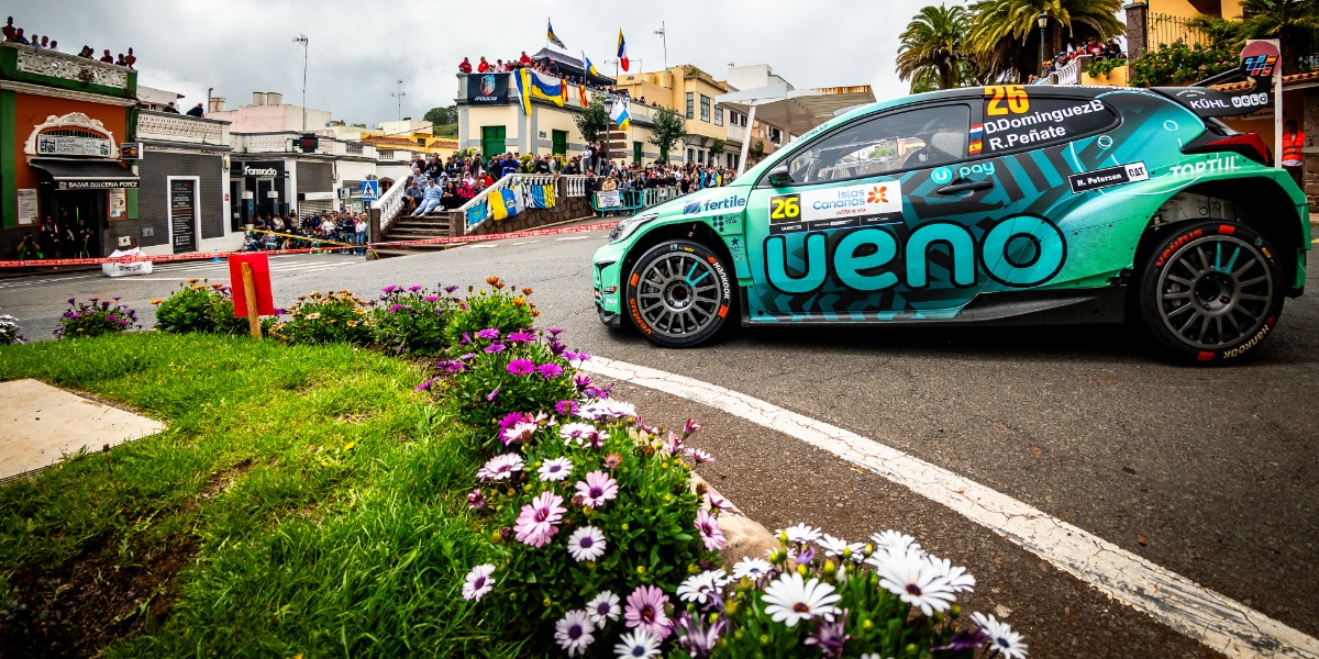 Diego Domínguez y Rogelio Peñate (Toyota GR Yaris Rally2)