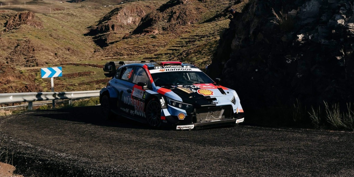 Dani Sordo - Cándido Carrera en el Rally Islas Canarias