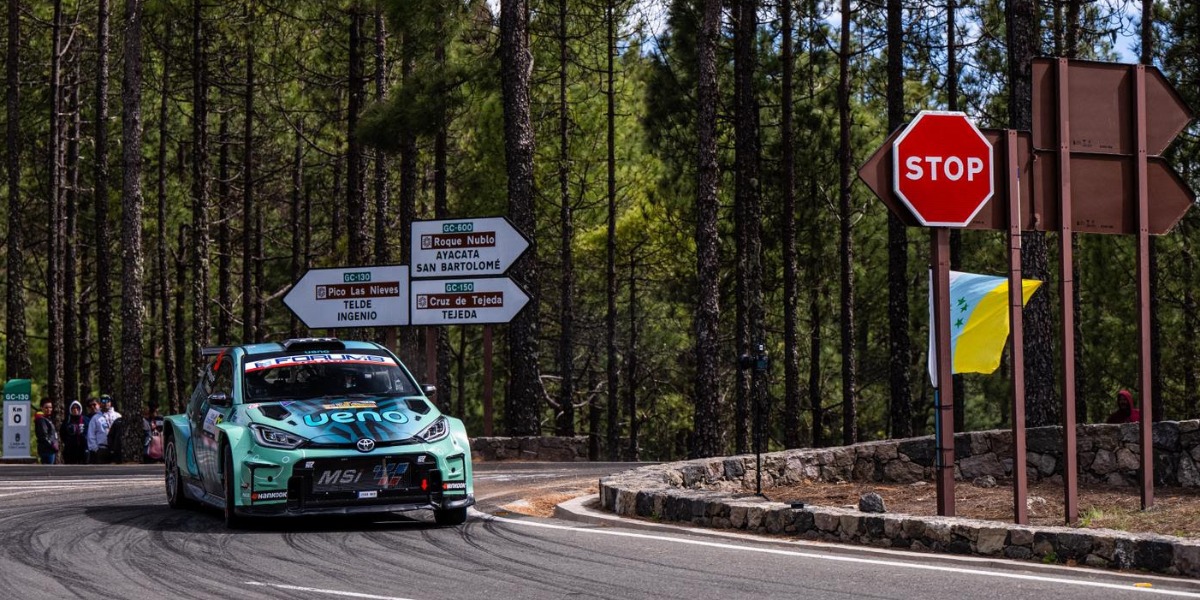 Diego Domínguez y Rogelio Peñate (Toyota GR Yaris Rally2)