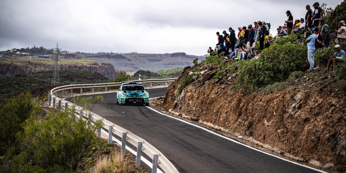 Diego Domínguez y Rogelio Peñate (Toyota GR Yaris Rally2)