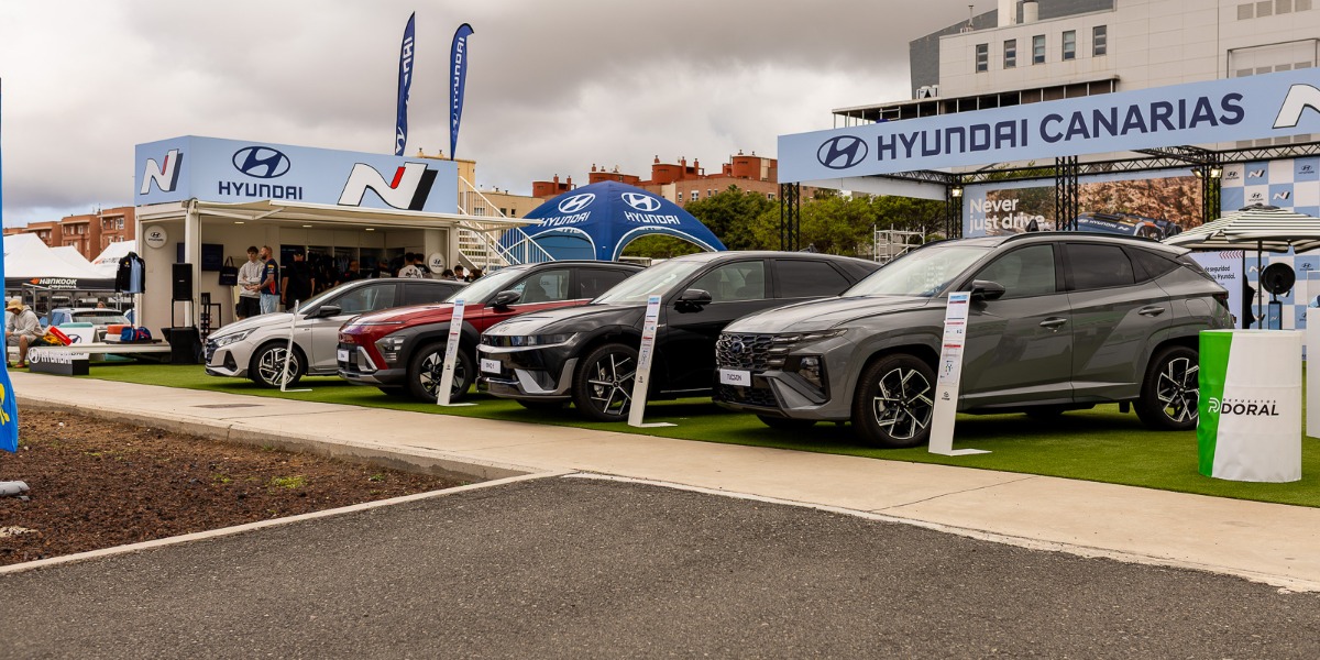 Fan Zone de Hyundai Canarias en el 50º Rally Islas Canarias