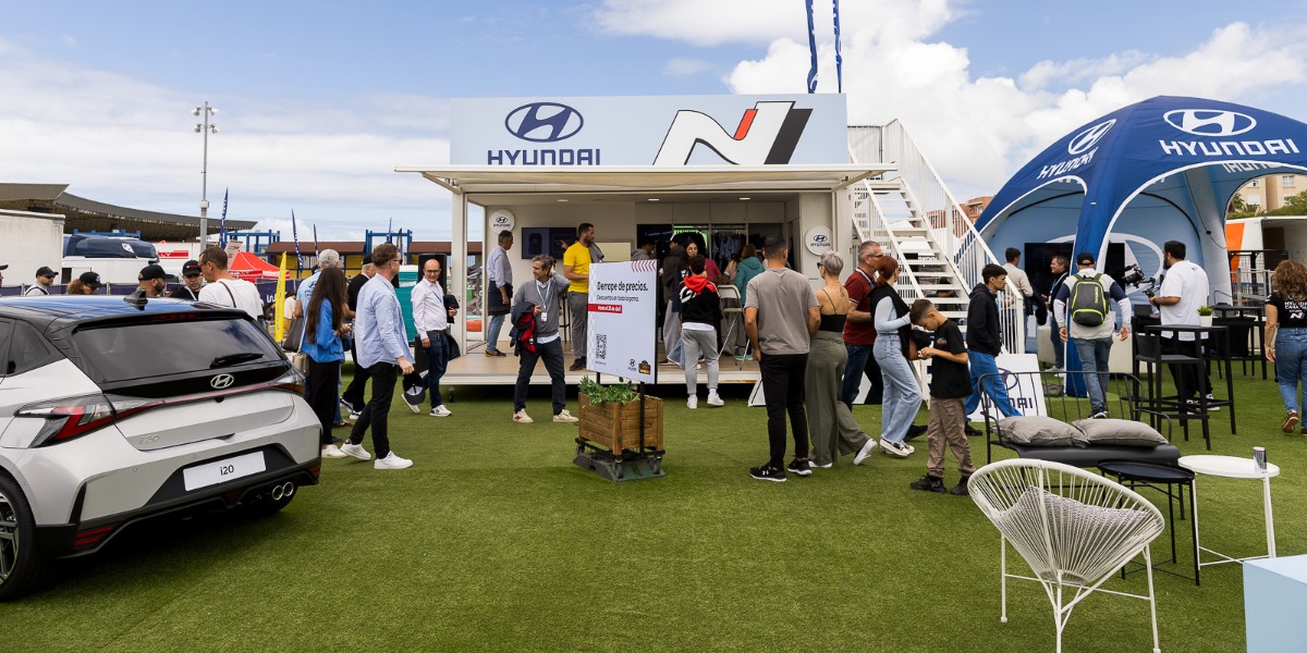 Fan Zone de Hyundai Canarias en el 50º Rally Islas Canarias