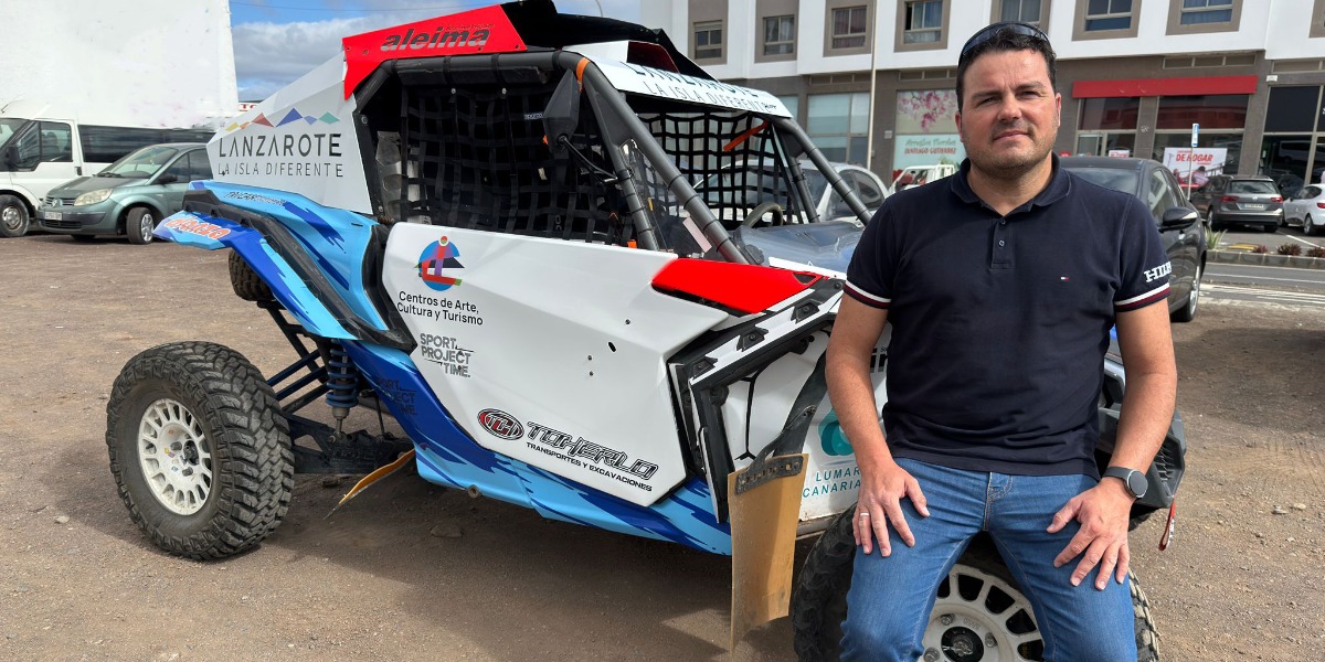 El piloto lanzaroteño Alexis Romero