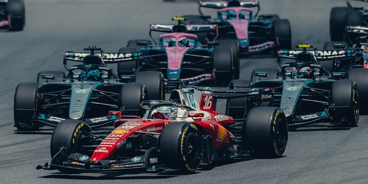 Salida del Gran Premio de Miami - Foto: Scuderia Ferrari HP
