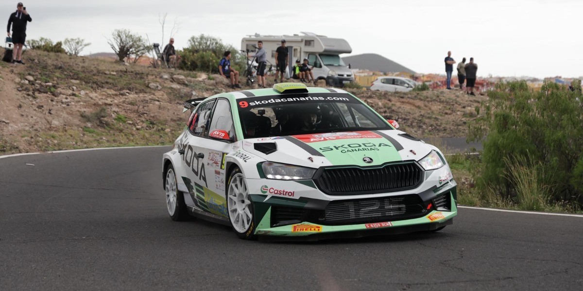 Alexey Lukyanuk - Yuri Kulikov (Skoda Fabia RS Rally2) - Foto: Raúl S Reyes
