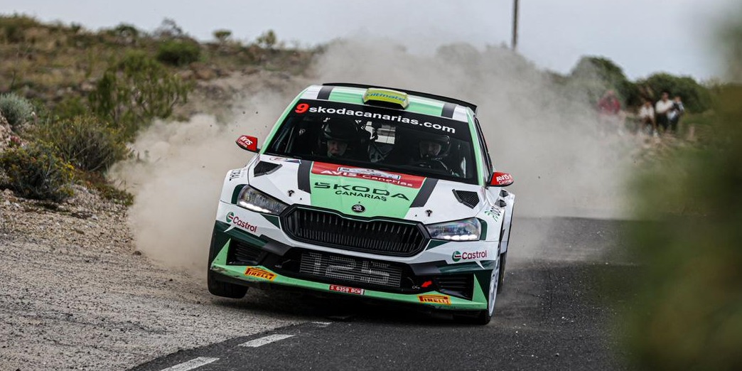 Alexey Lukyanuk y Yuri Kulikov (Skoda Fabia RS Rally2) - Foto: Raúl S Reyes