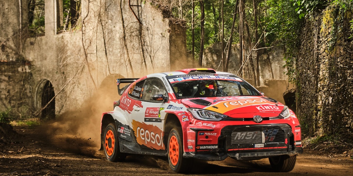 Alejandro Cachón y Borja Rozada (Toyota GR Yaris Rally2)