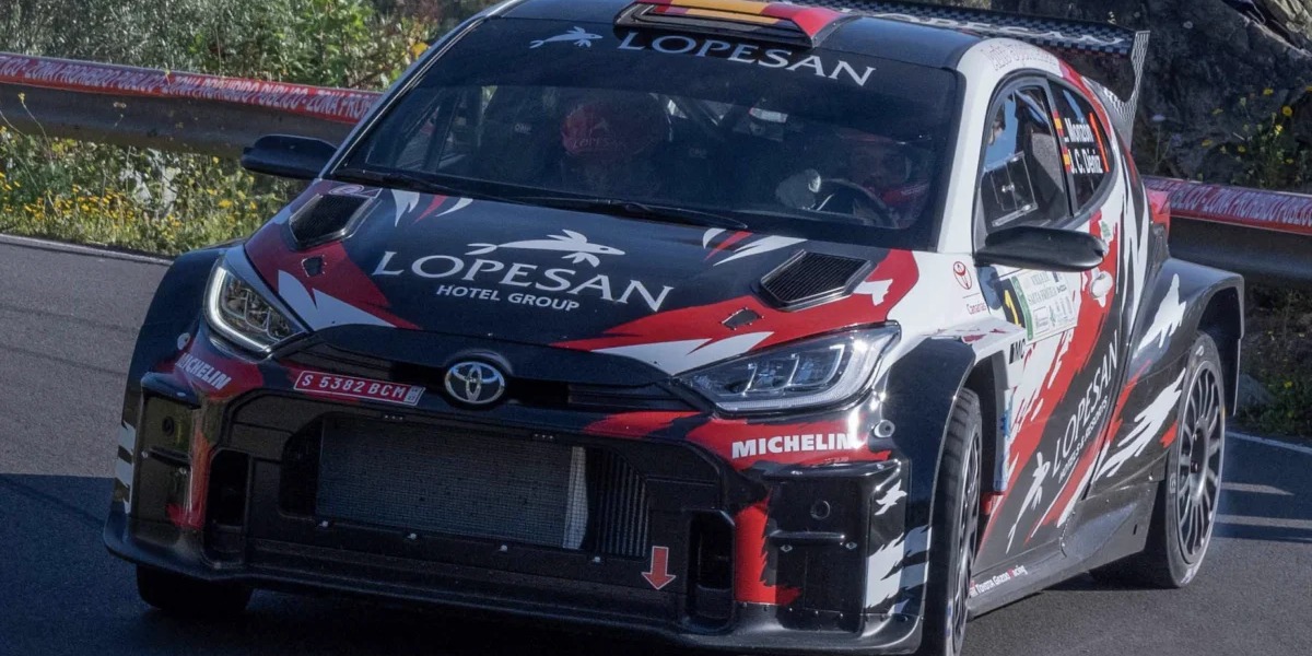 Luis Monzón-José Carlos Déniz (Toyota GR Yaris Rally2).